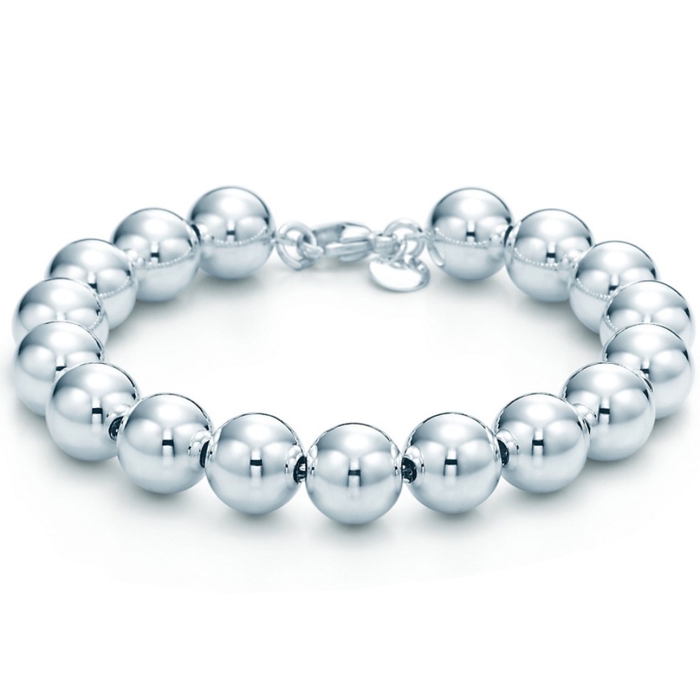 Tiffany & Co Bead Ball Bracelet in Sterling Silver